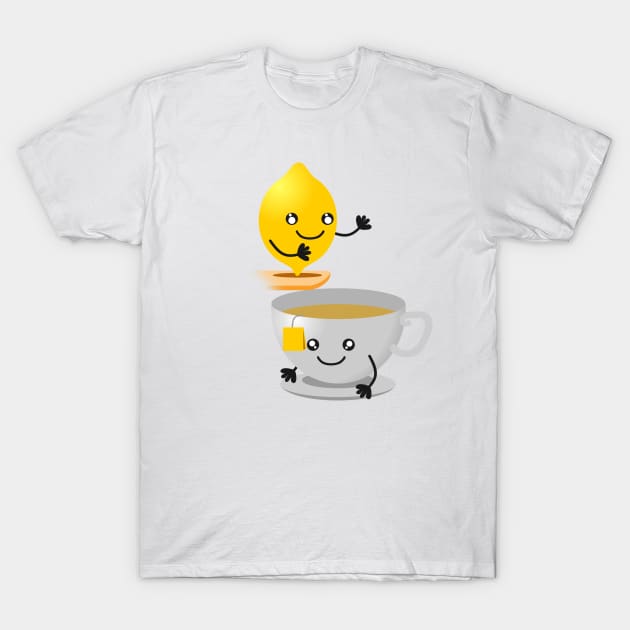 cute lemon tea T-Shirt by osvaldoport76